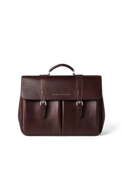 Brunello Cucinelli Calfskin Briefcase