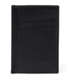 Brunello Cucinelli Calfskin Capretta Card Holder In Black