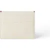 Brunello Cucinelli Calfskin Card Case In White