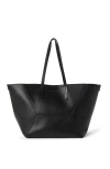 Brunello Cucinelli Calfskin Large Bc Duo Bag In Black