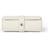 Brunello Cucinelli Calfskin Watch Case In Neutral