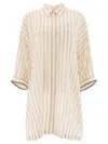 Brunello Cucinelli Camicia Con Dettaglio Catena Di Monili Shirts
