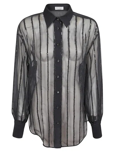 BRUNELLO CUCINELLI CAMICIA M/L