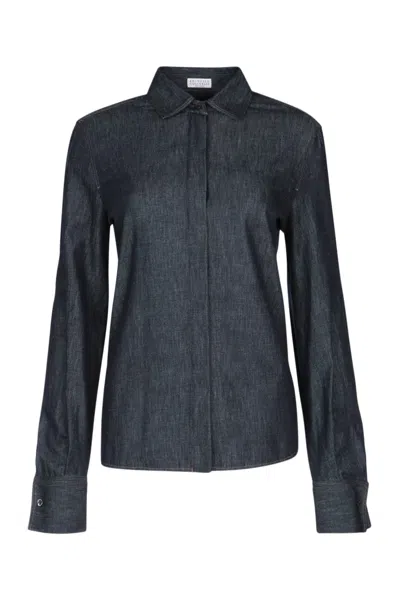 Brunello Cucinelli Camiciaa Denim