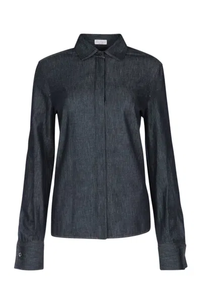 Brunello Cucinelli Camiciaa Denim