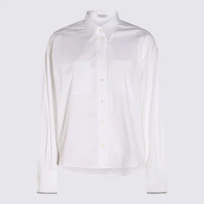 Brunello Cucinelli Camicie Bianco In White