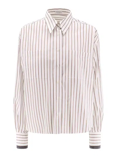 BRUNELLO CUCINELLI CAMISA - AZUL