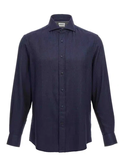 BRUNELLO CUCINELLI FLANNEL SHIRT