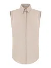 Brunello Cucinelli Camisa - Beis In Beige