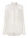 Brunello Cucinelli Hemd Aus Einem Baumwollgemisch In Beige