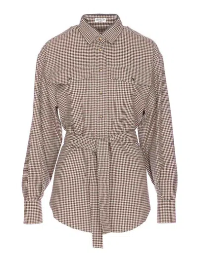 BRUNELLO CUCINELLI CHECK SHIRT