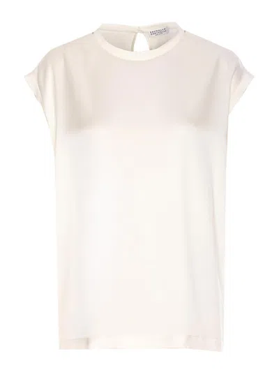 Brunello Cucinelli Camisa - Blanco