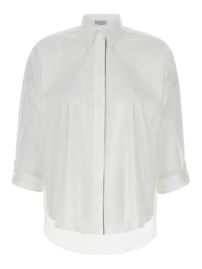 Brunello Cucinelli Shirt In White