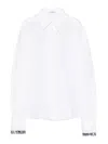 Brunello Cucinelli Point-collar Embellished Shirt In Multi
