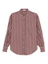 Brunello Cucinelli Shirt In Red