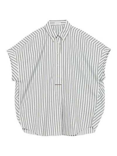 Brunello Cucinelli Shirt In White
