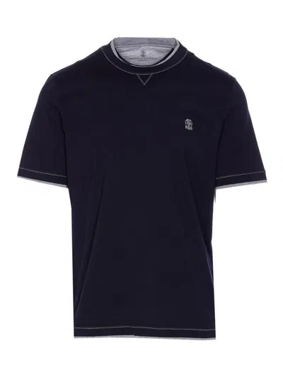 BRUNELLO CUCINELLI LOGO T-SHIRT
