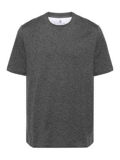 BRUNELLO CUCINELLI CREW-NECK T-SHIRT