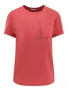 Brunello Cucinelli T-shirt Whit Embellishments