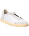 Brunello Cucinelli Canvas & Leather Sneaker In Multi