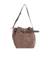 Brunello Cucinelli Canvas Backpack In Red