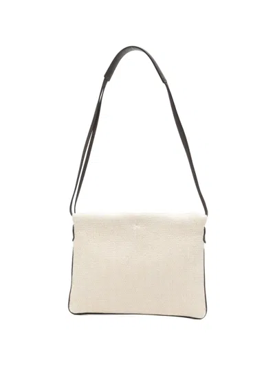 BRUNELLO CUCINELLI CANVAS SHOULDER BAG