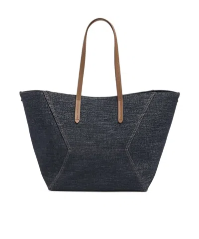 Brunello Cucinelli Canvas Tote