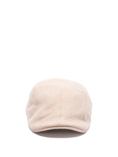 Brunello Cucinelli Cap In Beige