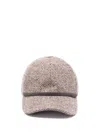 Brunello Cucinelli Cap In Brown