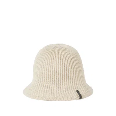 Brunello Cucinelli Cap In Neutral