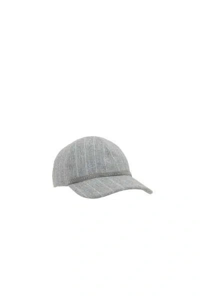 Brunello Cucinelli Cap In Pearl