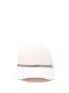 Brunello Cucinelli Cap In White