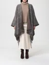 Brunello Cucinelli Cape  Woman Color Brown In Brown