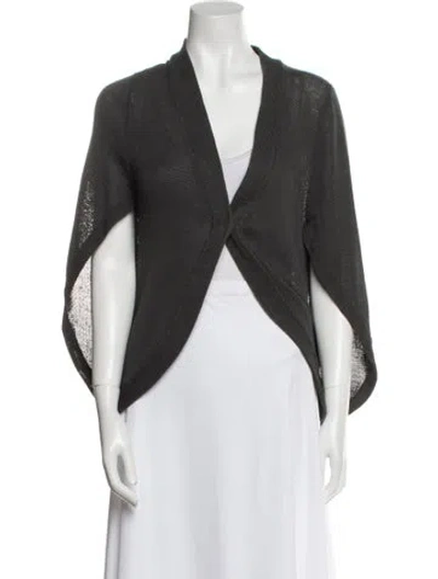 Pre-owned Brunello Cucinelli Cape In Gray