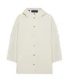Brunello Cucinelli Cape-sleeves Jacket In White