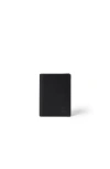 Brunello Cucinelli Capretta Passport Holder In Black