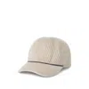 Brunello Cucinelli Cashmere Cap Featuring Contrast Trim In Neutral