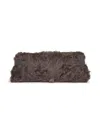 Brunello Cucinelli Capsule Taupe Pouch Essence Clutch Bag In White