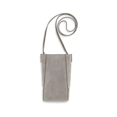 Brunello Cucinelli Card Case In Gray