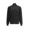 Brunello Cucinelli Silk Cashmere Cardigan Sweaters And Cardigans Black
