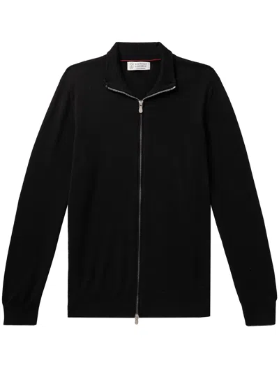 Brunello Cucinelli Cardigan In Black