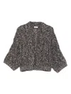 Brunello Cucinelli Cardigan In Blue