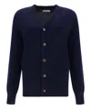 Brunello Cucinelli Cardigan In Blue