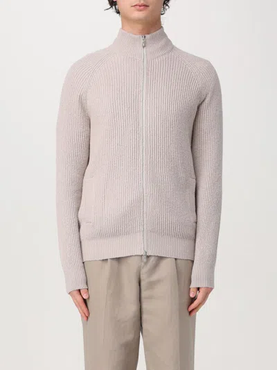 Brunello Cucinelli Cardigan Men Beige In Neutral