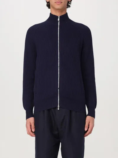 BRUNELLO CUCINELLI CARDIGAN BRUNELLO CUCINELLI MEN COLOR BLUE,G50102009
