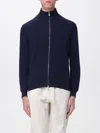 Brunello Cucinelli Cardigan  Men Color Blue In Multi