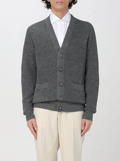 BRUNELLO CUCINELLI CARDIGAN BRUNELLO CUCINELLI MEN COLOR CHARCOAL,429900033