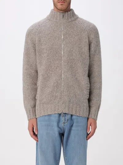 Brunello Cucinelli Cardigan  Men Color Grey In Gold