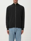 Brunello Cucinelli Silk Cashmere Cardigan Sweaters And Cardigans Black In Gray