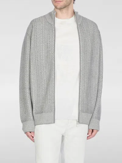 Brunello Cucinelli Cardigan  Men Color Grey In Gray